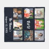 Couverture Polaire Lovely Mariage Collage (Devant (Horizontal))