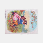 Couverture Polaire Lovers Cat (Strong Emotion), Louis Wain (Devant (Horizontal))