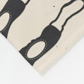 Couverture Polaire Lucha Libre : motif de lutteurs mexicains (Coin)