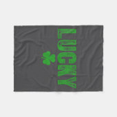 Couverture Polaire Lucky And Lucky Forer St Patricks Day (Devant (Horizontal))