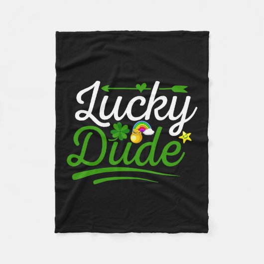 Couverture Polaire Lucky Dude (Devant)