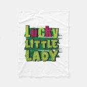 Couverture Polaire Lucky Little Lady (Devant)