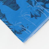Couverture Polaire Lumahai Beach cachée Hawaii (Coin)
