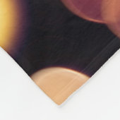 Couverture Polaire Lumière Abstraite : Arrière - plan de texture simp (Coin)