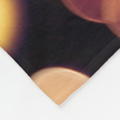 Couverture Polaire Lumière Abstraite : Arrière - plan de texture simp (Coin)