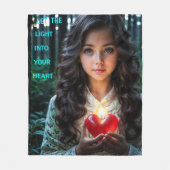 Couverture Polaire Lumière cardiaque (Devant)