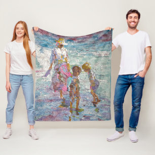 Couverture Polaire Lumière rassemblée © – Plaid en laine fine d'artis