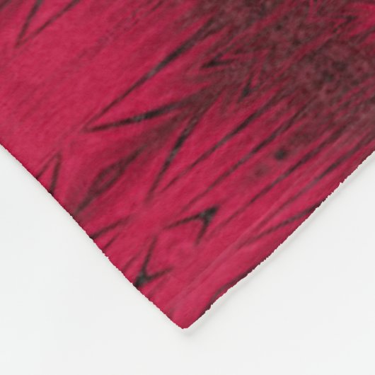 Couverture Polaire Lumière rouge 5 (Coin)