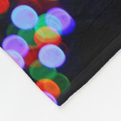 Couverture Polaire Lumières de Bokeh (Coin)