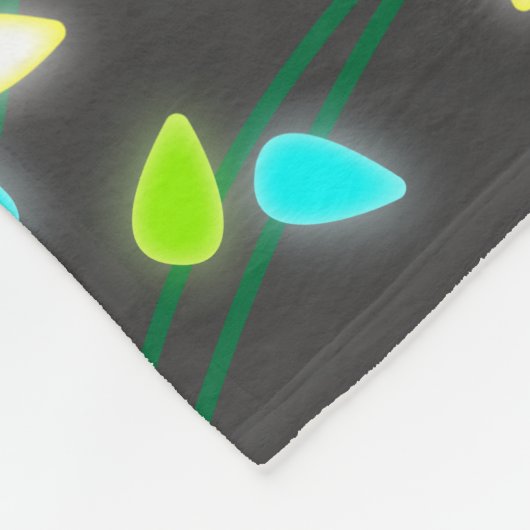 Couverture Polaire Lumières de Noël (Coin)