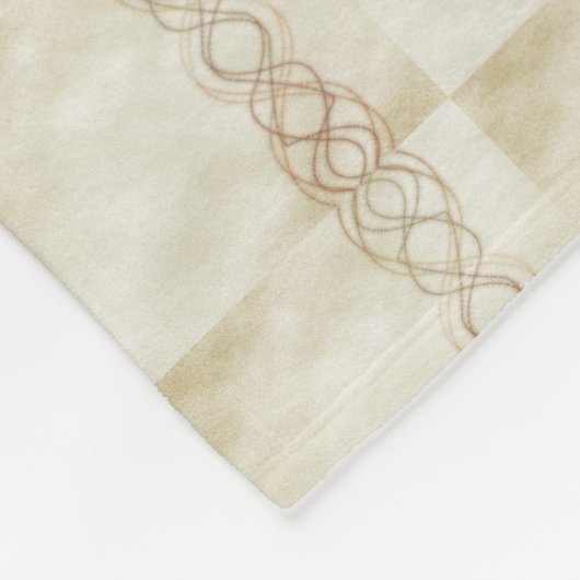 Couverture Polaire Lumières d'or (Coin)