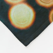 Couverture Polaire lumières fond abstrait, arrière - plan, noir, flou (Coin)