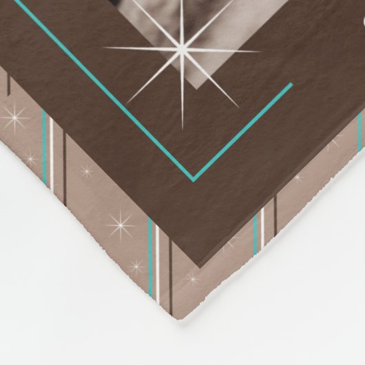 Couverture Polaire Lumières scintillantes nuits de cacao chaud Deux P (Coin)