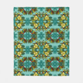 Couverture Polaire Lumineuse Aqua Magnolia Hiver molleton molleton (Devant)