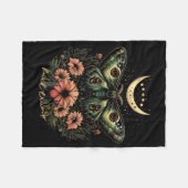 Couverture Polaire Luna céleste Moth Subtil Anti Trump (Devant (Horizontal))