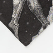 Couverture Polaire Lune céleste ciel Univers Dieu Nuit Illustration (Coin)