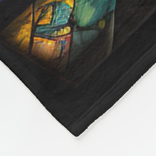 Couverture Polaire Lune de croissant en verre tendu (Coin)