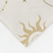 Couverture Polaire Lune et étoiles Sky Bohemian Blanket (Coin)
