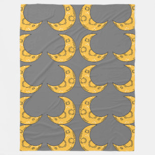 Couverture Polaire Lune lunaire
