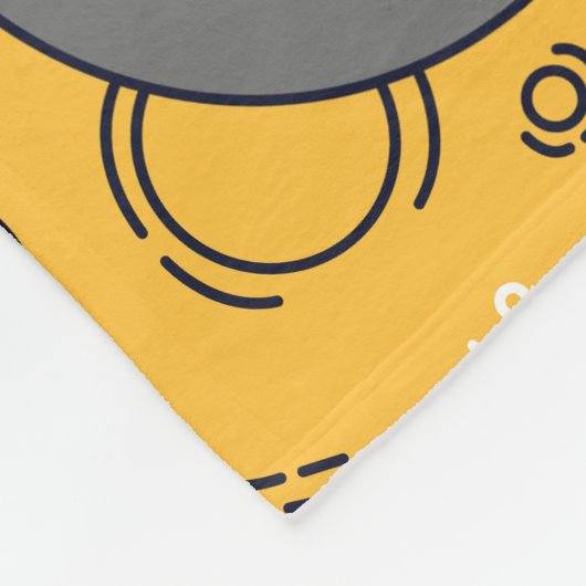 Couverture Polaire Lune lunaire (Coin)