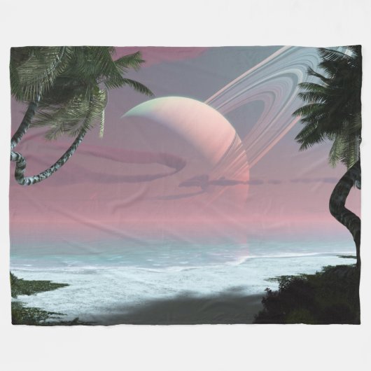 Couverture Polaire Lune tropicale d'Amatheia (Devant (Horizontal))