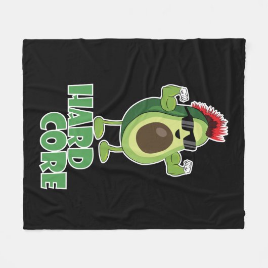 Couverture Polaire lunettes de soleil hardcore (Devant (Horizontal))