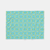 Couverture Polaire Lunettes de soleil printemps Sky Blue Fleece Blank (Devant (Horizontal))