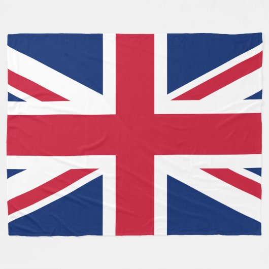 Couverture Polaire L'Union Jack (Devant (Horizontal))