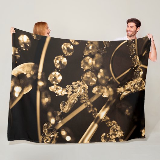 Couverture Polaire Lustre Sepia Crystal (En situation)