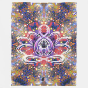 Couverture Polaire Lustré Zen Lotus