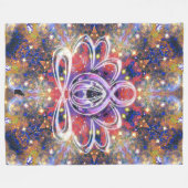 Couverture Polaire Lustré Zen Lotus (Devant (Horizontal))