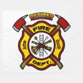 COUVERTURE POLAIRE LUTTE CONTRE LE FEU RETIRÉE (Devant (Horizontal))