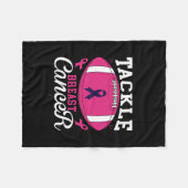 Couverture Polaire lutter contre le cancer du sein (Devant (Horizontal))