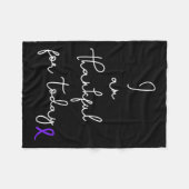 Couverture Polaire Lutter contre le cancer pancréatique Produit Cadea (Devant (Horizontal))