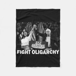 Couverture Polaire Lutter Contre L'Oligarchie Bernie Sanders Et Aoc N