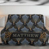 Couverture Polaire Luxe Elegant Art Déco Motif tendance