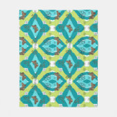 Couverture Polaire Luxe green garden art (Devant)