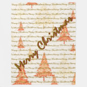 Couverture Polaire Luxury Christmas Christmas Trees Festive (Devant)