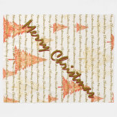 Couverture Polaire Luxury Christmas Christmas Trees Festive (Devant (Horizontal))