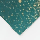 Couverture Polaire Luxury Gold Glitter Marble Pattern (Coin)