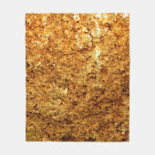Couverture Polaire Luxury gold texture. (Devant)
