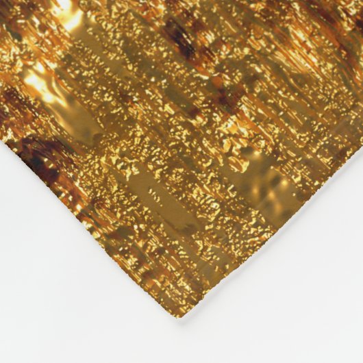 Couverture Polaire Luxury gold texture. (Coin)