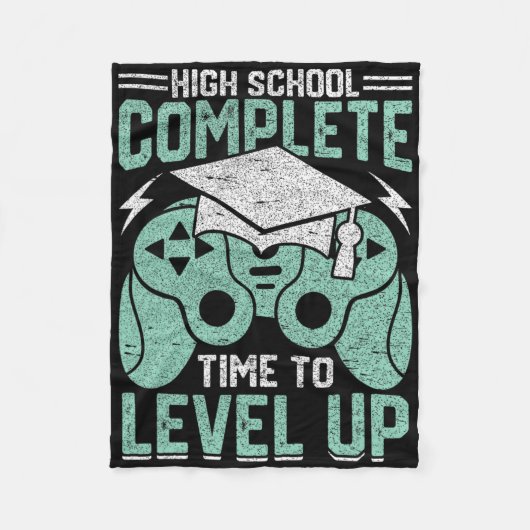 Couverture Polaire Lycée Durée Complète Pour Niveau Jeu Vidéo G (Devant)