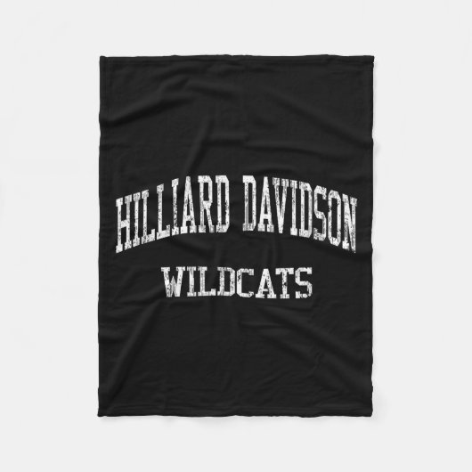 Couverture Polaire Lycée Hilliard Davidson Hs Hilliard Oh Vinta (Devant)