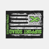 Couverture Polaire Lymphome non hodgkiné Soutien de l'équipe Lymphome (Devant (Horizontal))