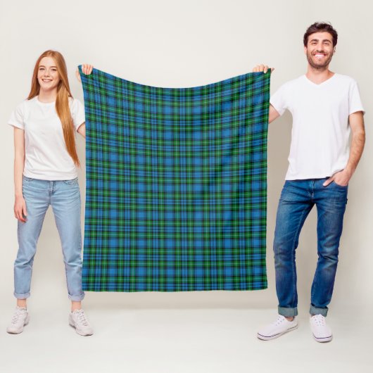 Couverture Polaire Lyon Plaid (En situation)