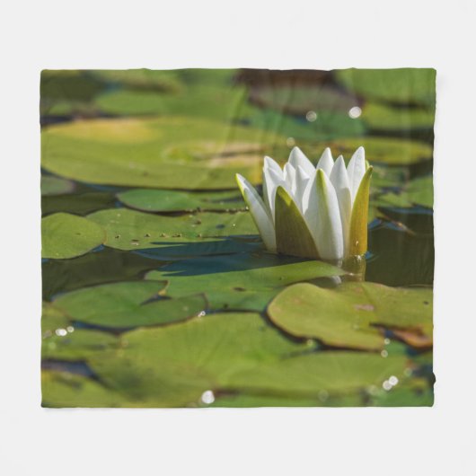 Couverture Polaire Lys d'eau (Devant (Horizontal))