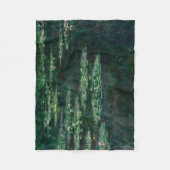 Couverture Polaire Lys d'eau (par Claude Monet) (Devant)