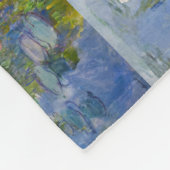 Couverture Polaire Lys d'eau par Claude Monet Classic Impressionist (Coin)