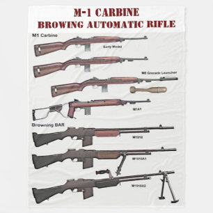 Couverture Polaire M-1 CARBINE et BARRE